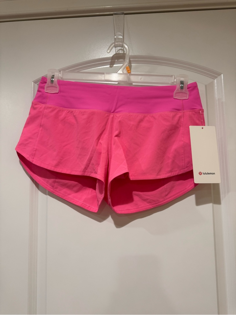 lululemon athletica Two-Tone Pink Athletic Shorts